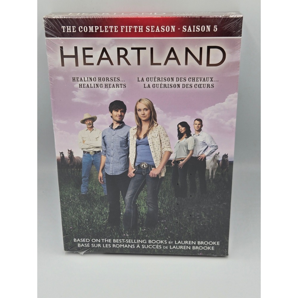 Heartland The Complete Fifth Season 5 DVD Box Set New Sealed 5-Disc 810 Min